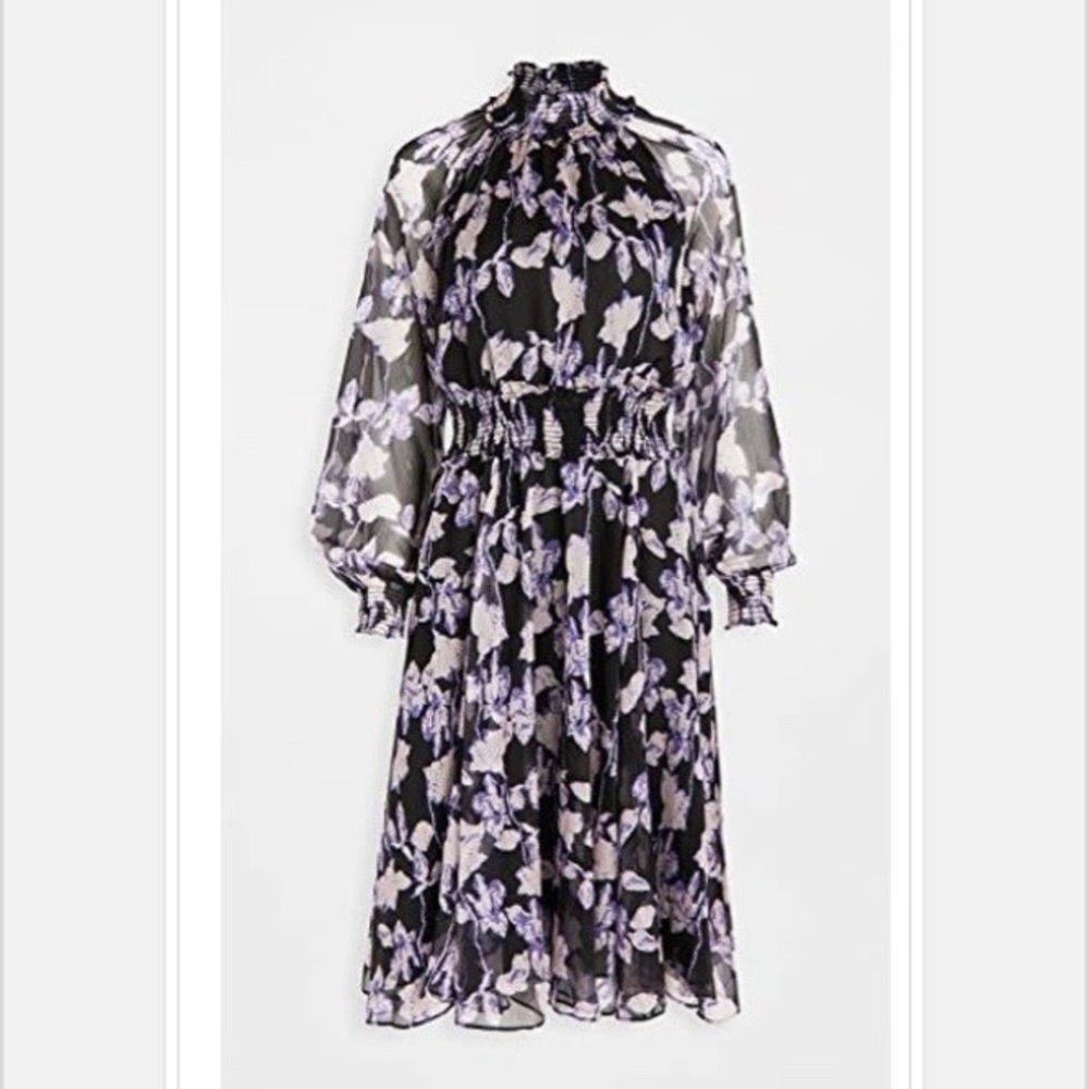 *NWT* OPT Purple Floral Dress